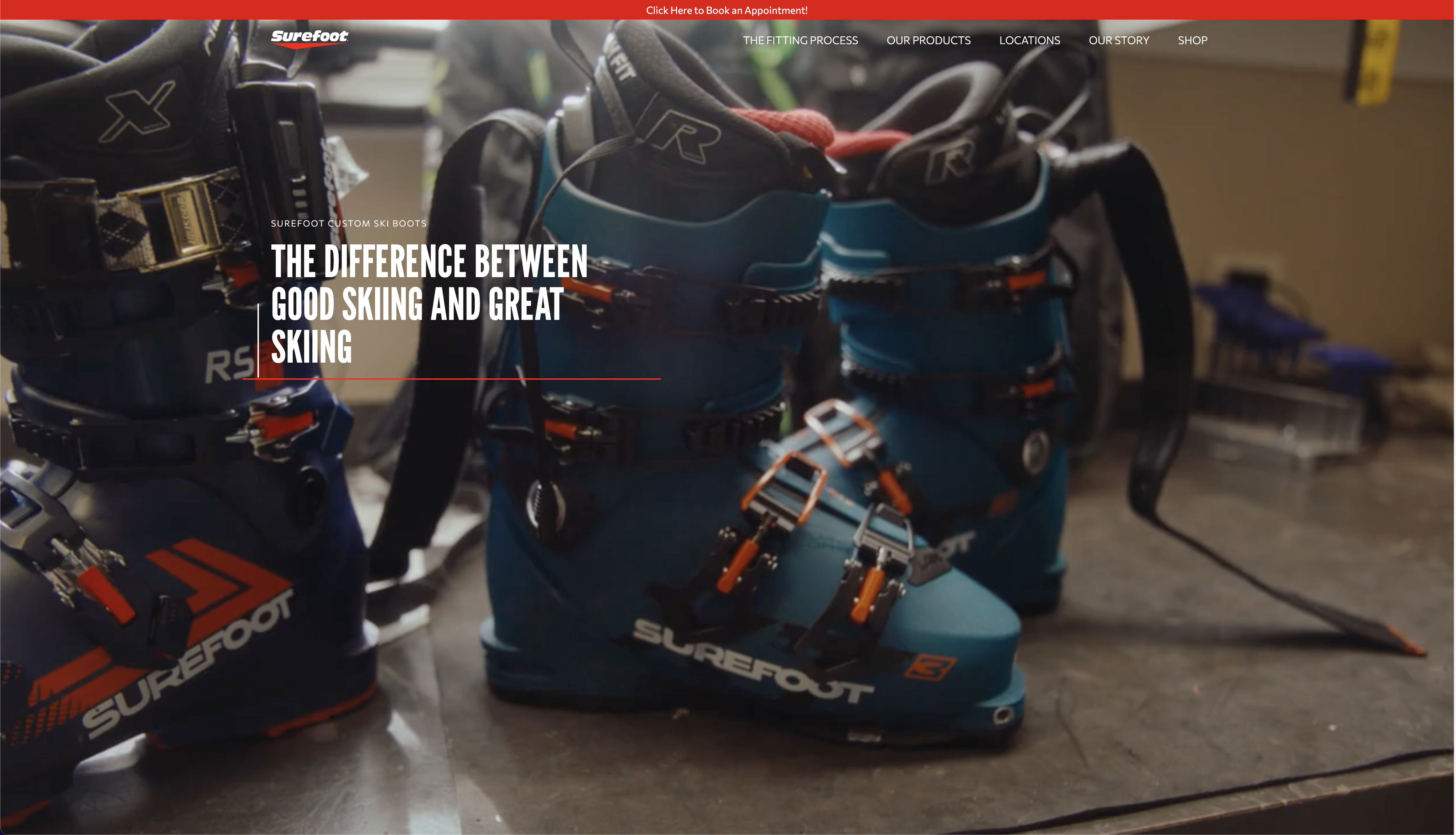 Surefoot portfolio thumbnail